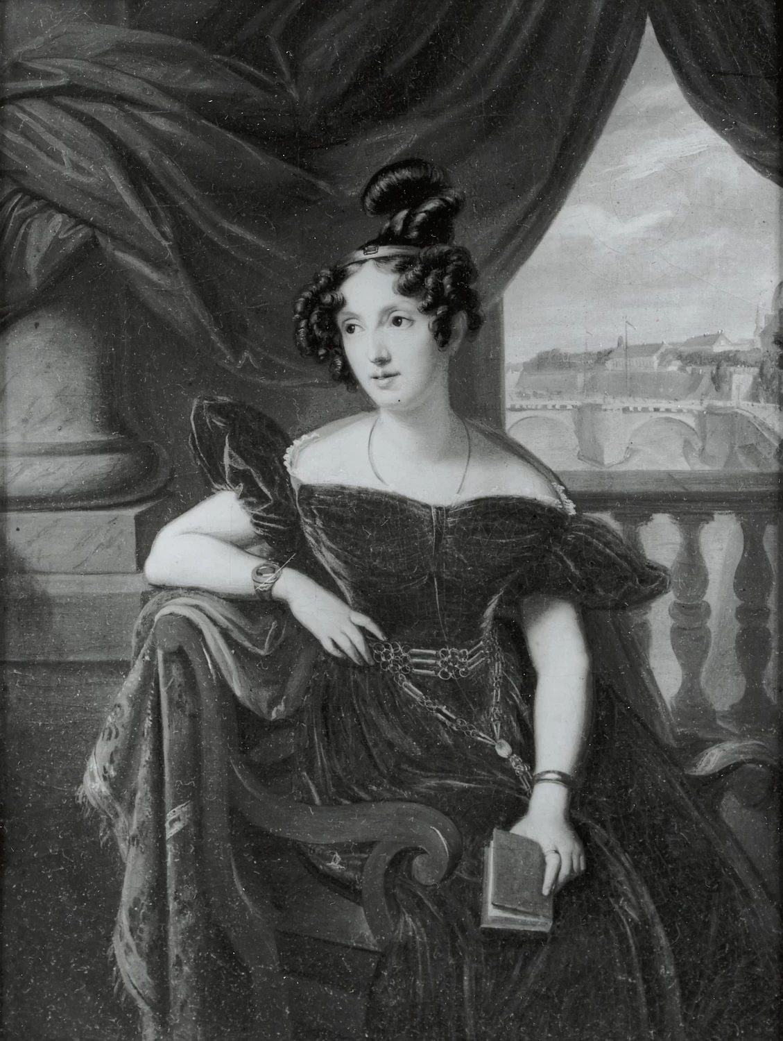 Ritratto di Maria Luisa, principessa di Sassonia, nata principessa di Lucca - Staatliche Kunstsammlungen Dresden